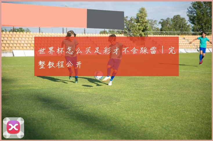 世界杯怎么买足彩才不会踩雷｜完整教程公开